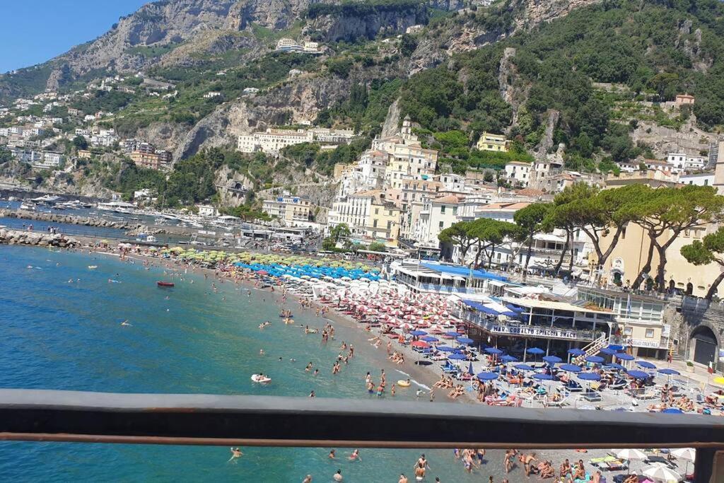 Amalfi Rooms Duoglio Beach -Amazing Seaview Eksteriør billede