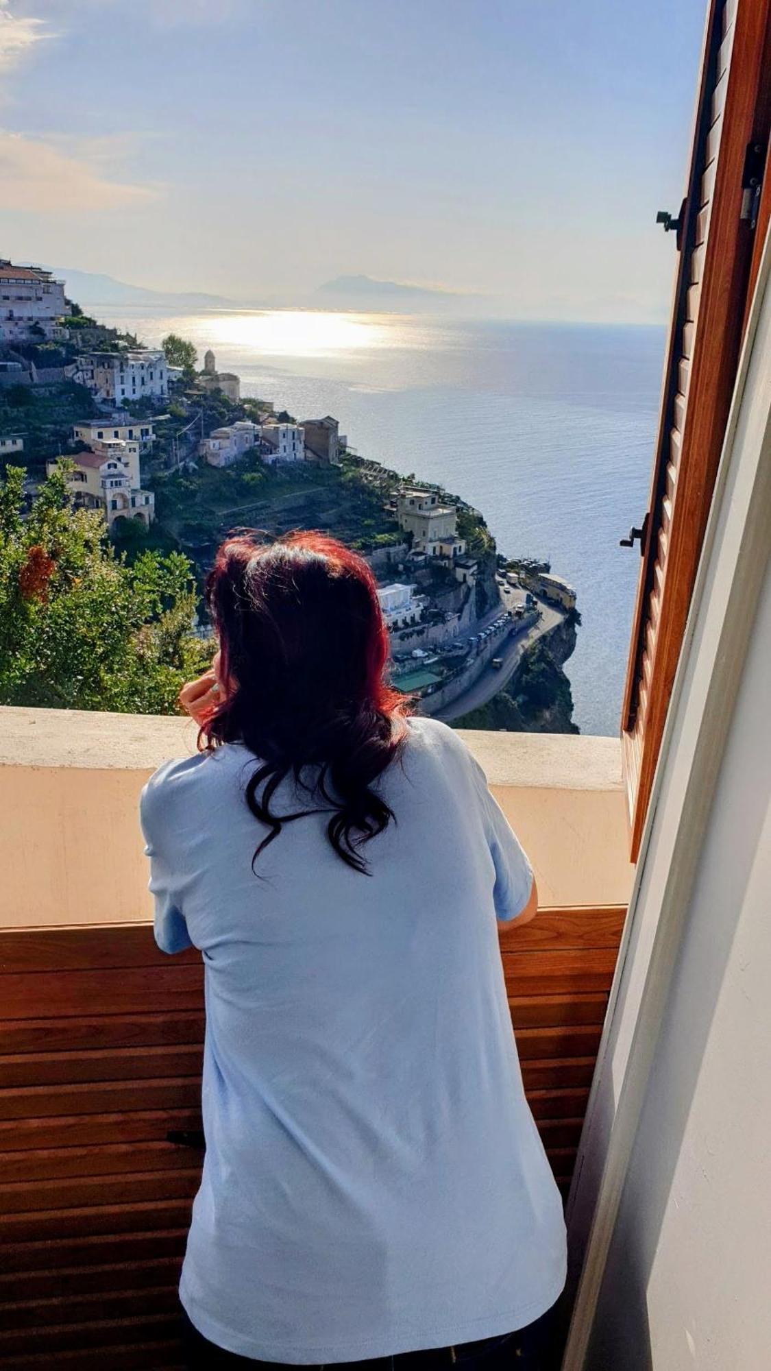 Amalfi Rooms Duoglio Beach -Amazing Seaview Eksteriør billede